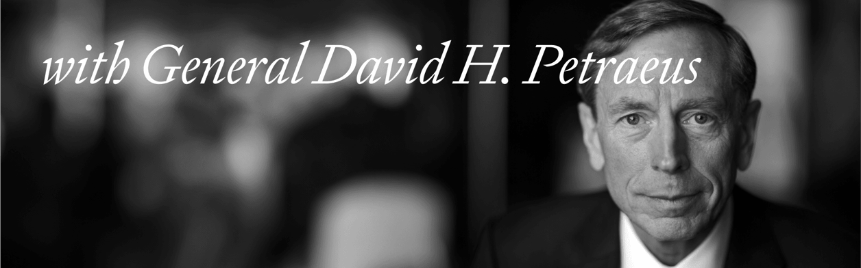 General David Petraeus, Chairman of the KKR Global Institute: In this world, investors need to have a very informed view